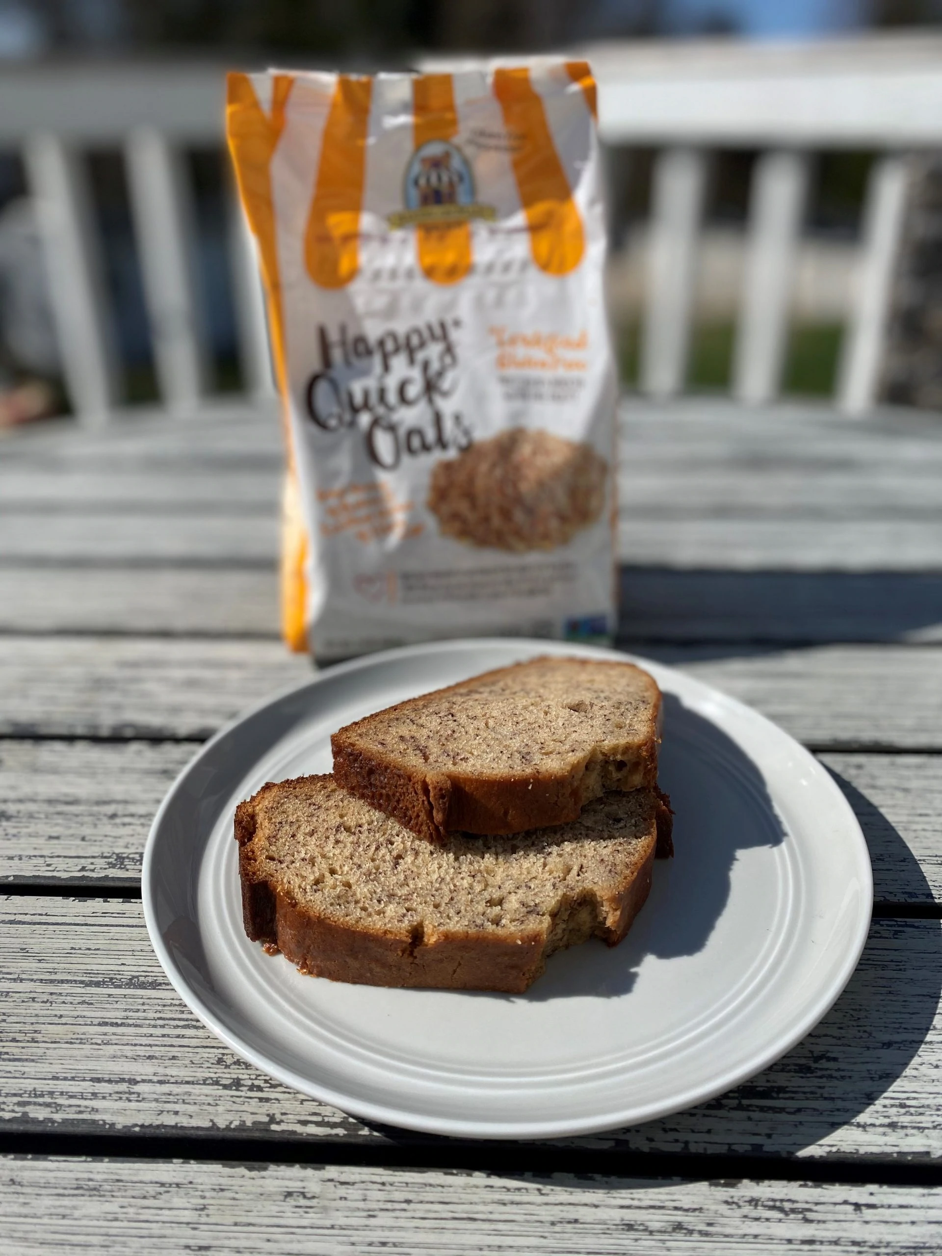 Gluten-Free Banana Oat Bread * Bakery on Main
