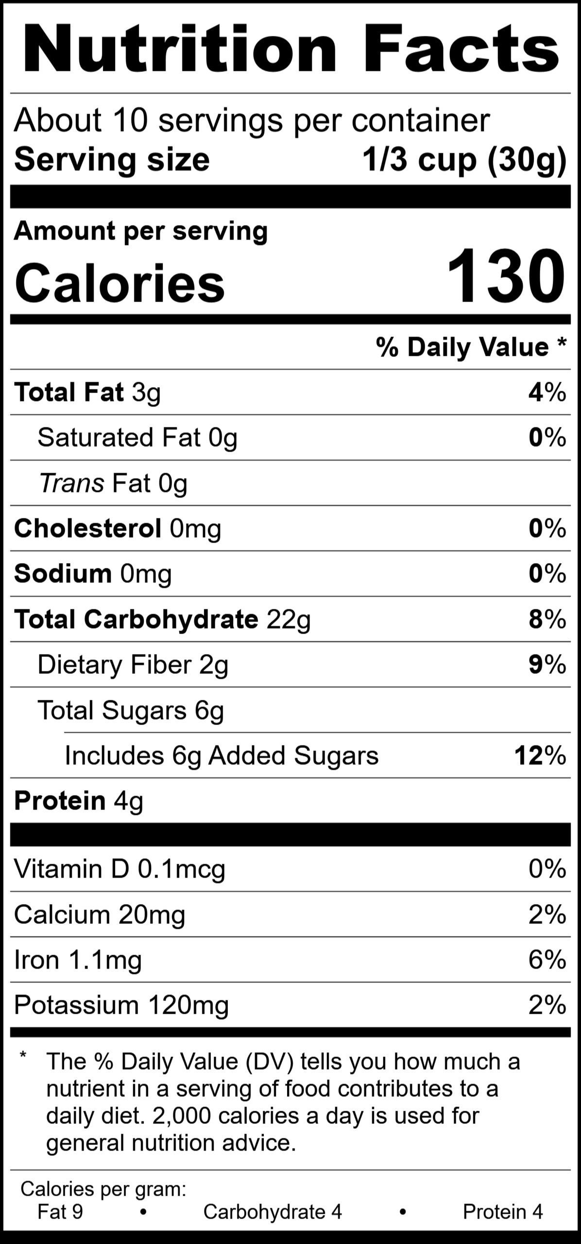 Sprouted Blueberry Flax Granola Products Bakery on Main