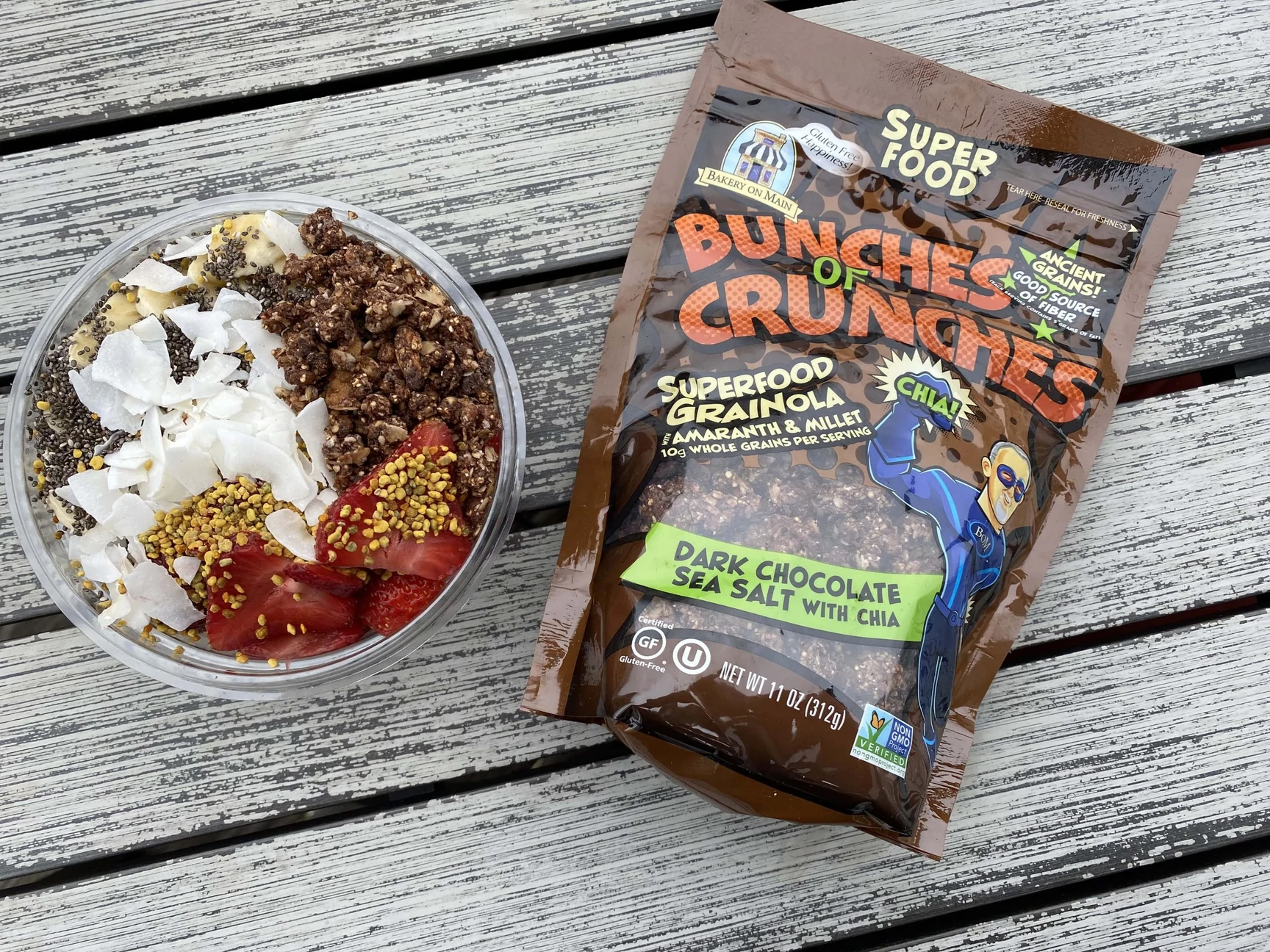 Dark Chocolate Sea Salt Acai Bowl * Bakery on Main